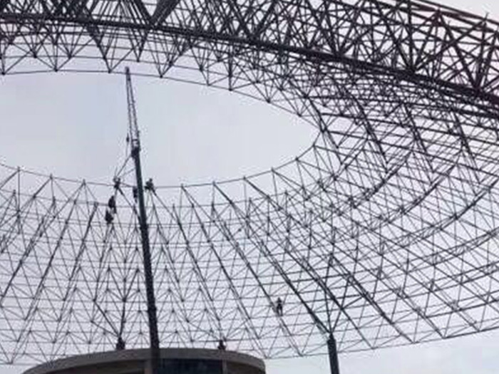 莱芜篮球馆球形网架厂家价格